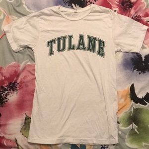 White Tulane University Shirt